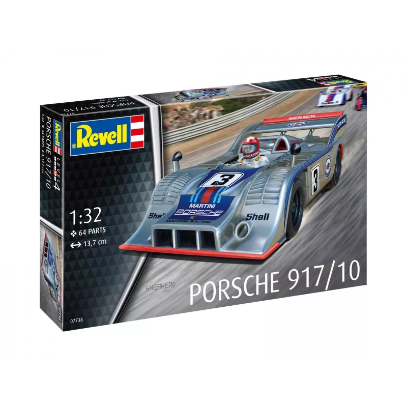 Revell 07738 Porsche 917/10 modelbouwset auto, 1:32