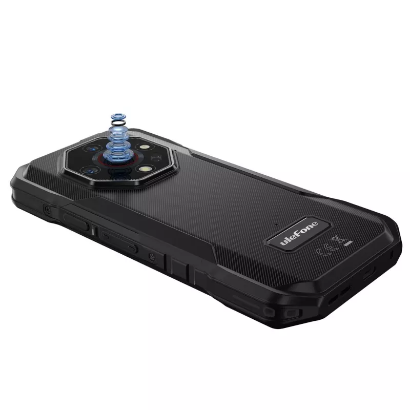 Ulefone Armor X32 Pro 5G smartphone, 5,65 inch, 8 GB RAM, 256 GB, IP69K, Android 14, Future Black