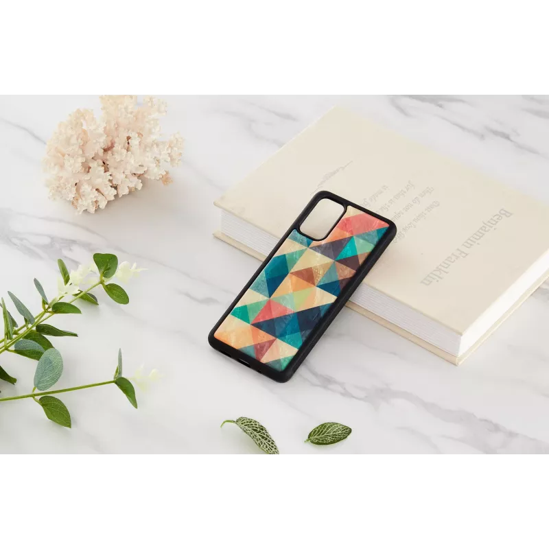 Hoes iKins voor Samsung Galaxy S20+ Mosaic zwart
