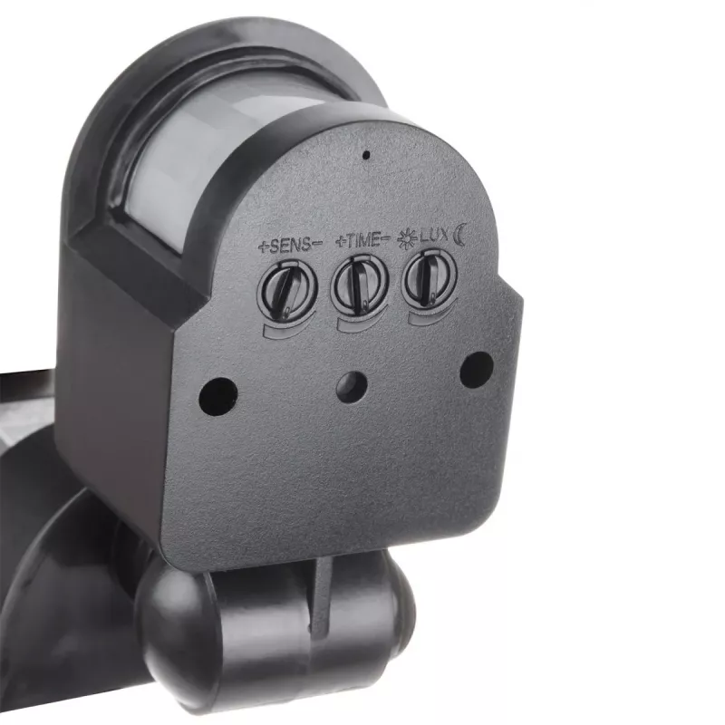 Maclean MCE25 GR wandgemonteerde 180° bewegings- en schemersensor, max. 1200W, grijs