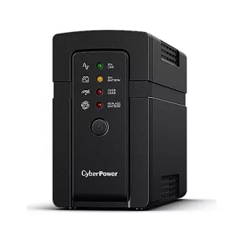 CyberPower RT650EI UPS (uninterruptible power supply) standby (offline) 0,65 kVA 400 W 4 AC-uitgangen