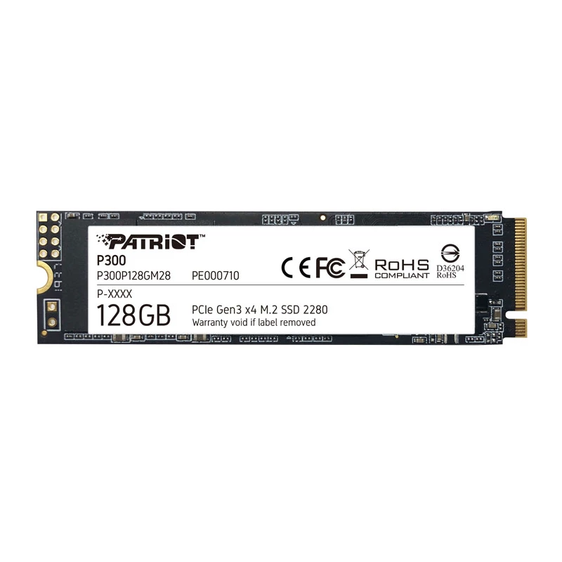 Patriot Memory P300P128GM28 interne solid-state-drive M.2 128 GB PCI Express NVMe