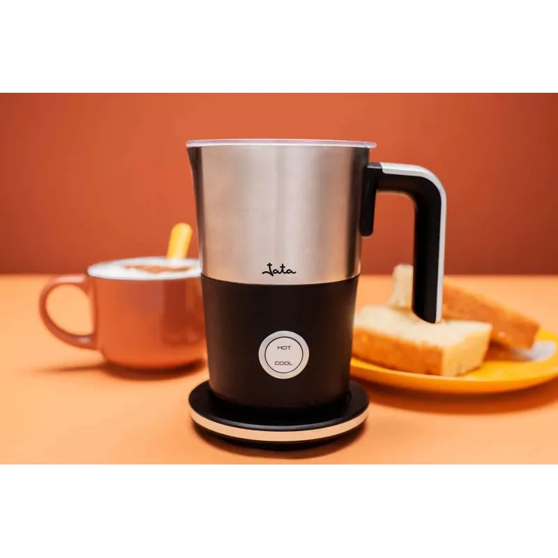 Automatische melkopschuimer JATA JECL1900 zwart RVS 150ml 550W