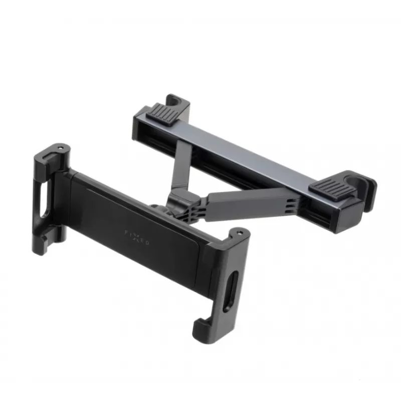 Tablet-houder FIXED PASSENGER Max — aluminium en kunststof, Space Grey, vaste houder voor passagiersstoelen