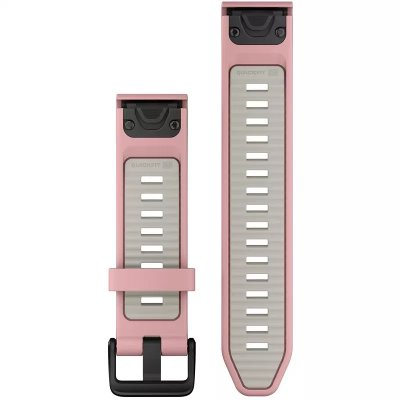 Band Garmin Quickfit 010-13391-05 grijs roze