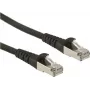 Roline - patchkabel - RJ-45 (M) naar RJ-45 (M) - 1,5 m - SFTP - CAT 6a - zwart