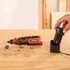 Accu-elektroschuurmachine met accessoires 12 V CASALS CMG1205BC