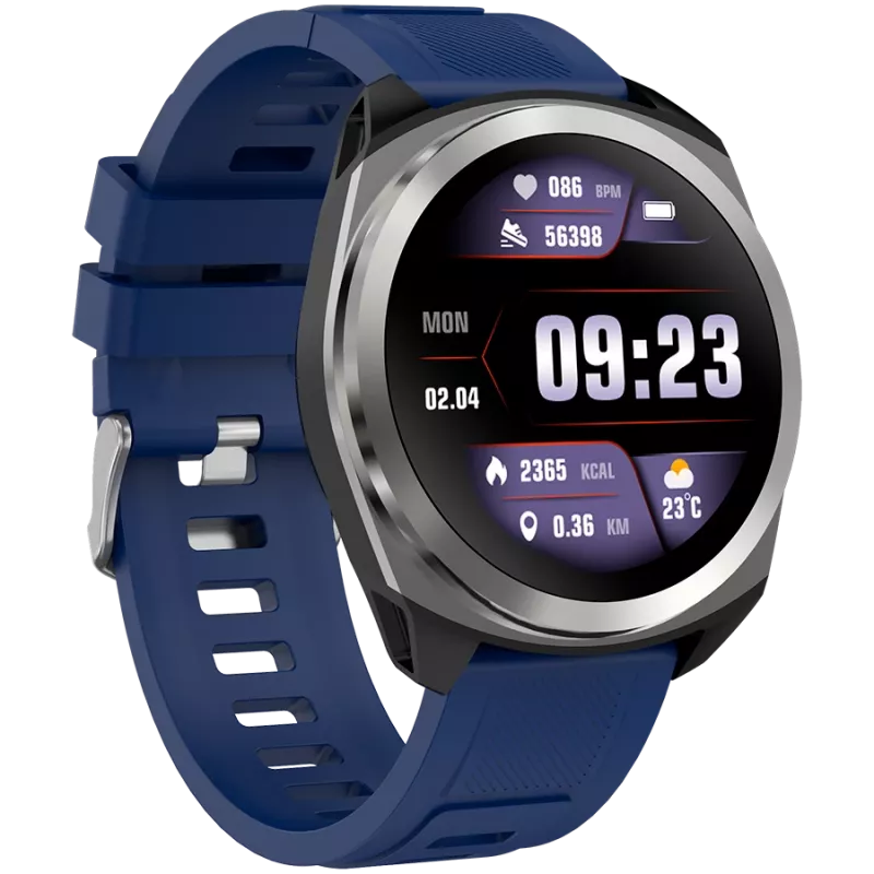 Canyon SW-83 - Maverick - smartwatch - GPS - BT - kleur. LCD-display 1,32 inch - waterdicht IP68
