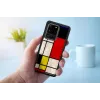 Hoes iKins voor Samsung Galaxy S20 Ultra — Mondrian zwart