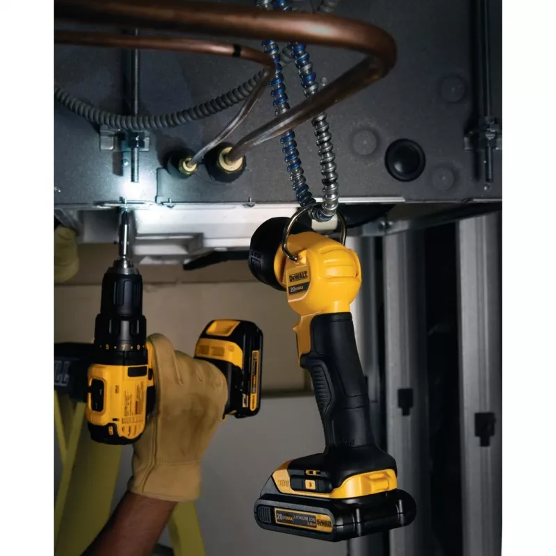 Dewalt 18V XR Li-Ion accu-LED-zwenklamp - basiseenheid