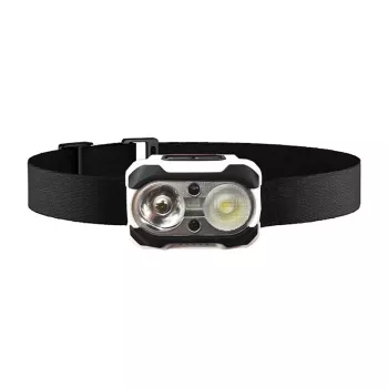 Hoofdlamp Superfire HE10 led-hoofdlamp, compacte handsfree verlichting, oplaadbaar-compatibel