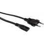 Value 19992089 zwart 1 m CEE7/16 IEC 320 (19.99.2089)