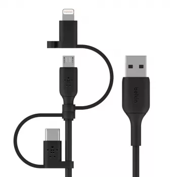 Belkin universele kabel Lightning/Micro/USB-C