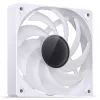 Jonsbo SL-120W behuizingsventilator 120 mm, PWM, ARGB 5 V 3-pins, 59,45 CFM, wit