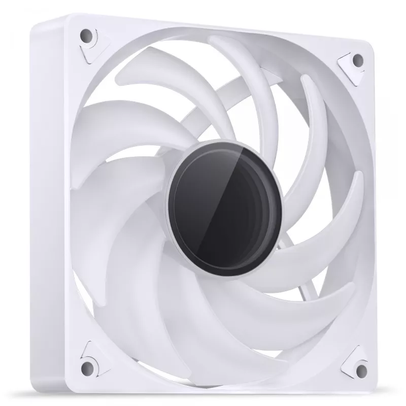 Jonsbo SL-120W behuizingsventilator 120 mm, PWM, ARGB 5 V 3-pins, 59,45 CFM, wit