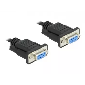 Seriële kabel RS-232 DeLOCK 87308 0,5 m bus naar bus