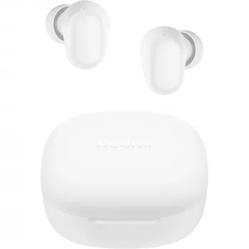 Draadloze in-ear-koptelefoon Xiaomi Buds 6 Play met Bluetooth, USB Type-C-oplading, wit