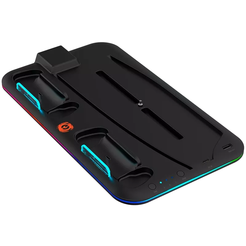 Kühlständer CANYON CS-5 RGB voor PS5 met oplaadfunctie, model CND-CSPS5B