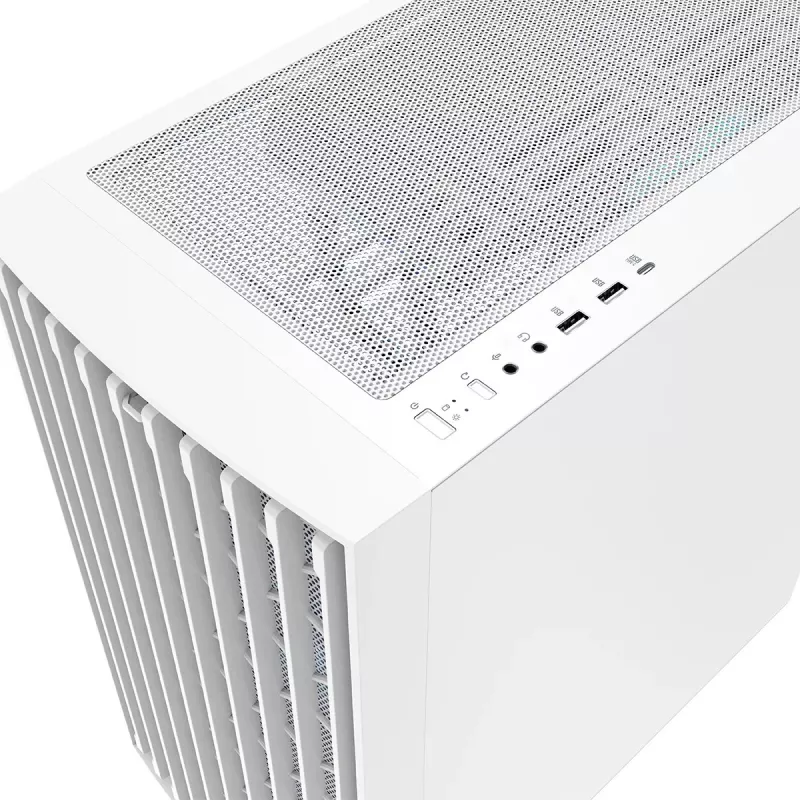 MODECOM BREEZE ARGB Flow MIDI pc-behuizing, ATX, USB 3.0 ×2 + USB-C, wit