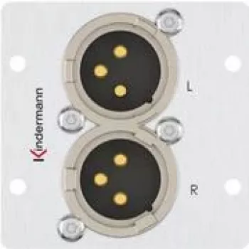 XLR-contactdoos Kindermann 7444000578