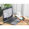 AUKEY CB-SCC241 USB-C Power Delivery PD 240W 5A 20V 1m nylon zwart - D
