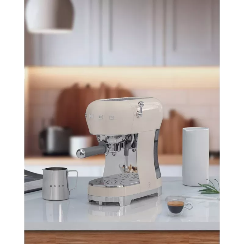 SMEG koffiemachine crème
