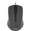 USB-kabelmuis, 3 knoppen, rubberachtig oppervlak, 1000 DPI