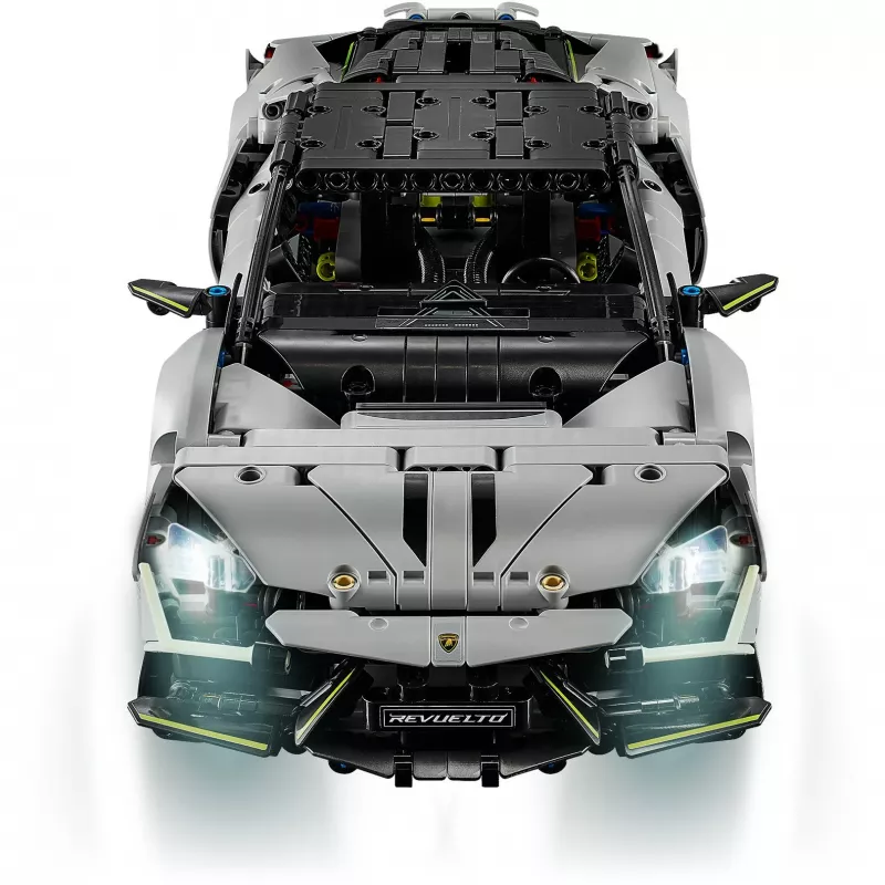 LEGO Technic supercar Lamborghini Revuelto 42214 — schaal 1:10 gedetailleerd modelbouwpakket, 1.135 onderdelen