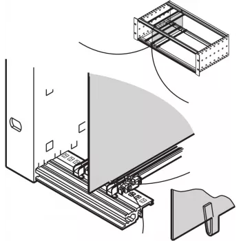 SCHROFF TRENNBLECHE 6U 220T - rackaccessoire (34562764)
