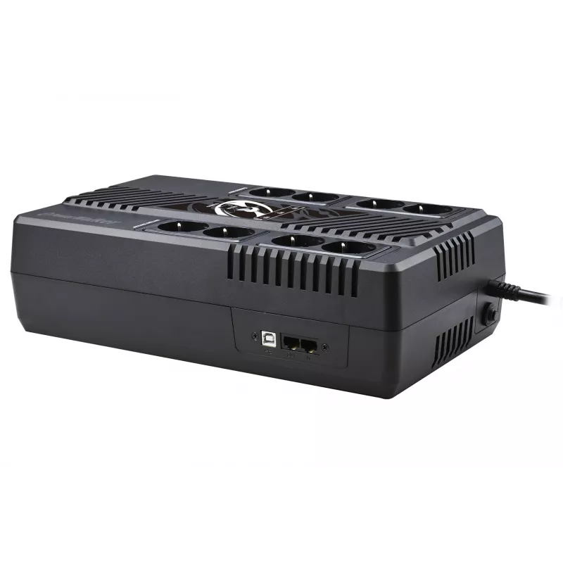 PowerWalker VI 800 MS FR UPS (uninterruptible power supply) line-interactive 0,8 kVA 480 W 8 AC-stopcontacten