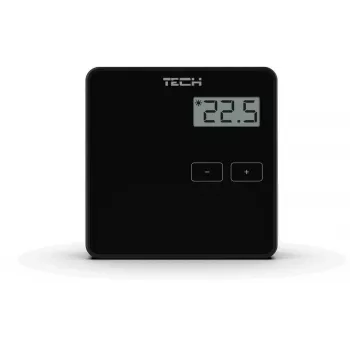 Bedrade ruimteregelaar Tech ST-294V1 (model ST294V1BK) – wandgemonteerde bedrade ruimteregelaar