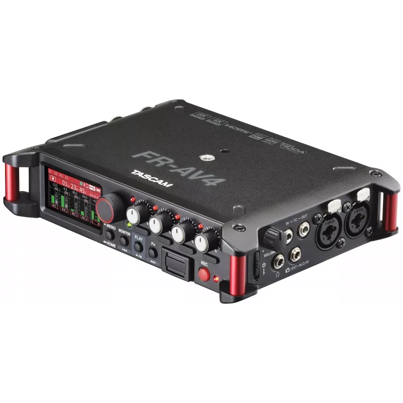 Tascam FR-AV4 draagbare audiorecorder met 4 kanalen