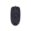 Logitech M90 bedrade optische kantoormuis — 1000 DPI, dubbelhandig, USB Type-A, zwart