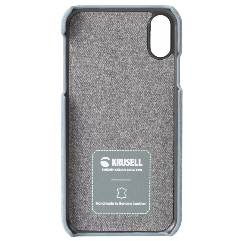 Hoesje Krusell Broby iPhone XS Max 16,5 cm (6,5 inch) blauw