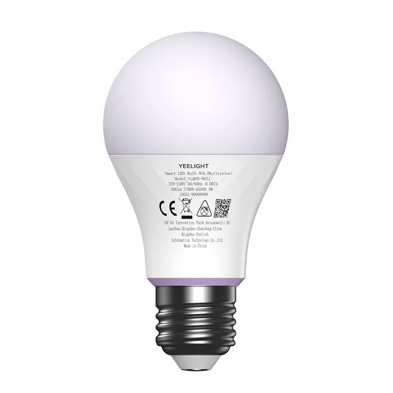 YEELIGHT W4 slimme lamp Wi-Fi/Bluetooth E27 kleur (YLQPD-0011) 4 stuks