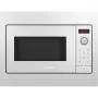 Inbouw-magnetron solo Bosch BFL523MW3, 800 W, 20 L, wit, touch- en draaiknop