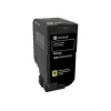 Lexmark 74C20YE Corporate-tonercartridge voor CS720/CS725/CX725, geel, 3000 pagina's