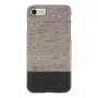 Man&Wood Lattis hoesje voor iPhone 7/8, zwart