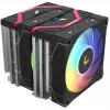 Vind DL125, CPU-koeler zwart, 120 mm