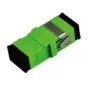 Extralink SC/APC-adapter, single mode, simplex, no flange, groen