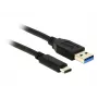 USB-kabel DeLOCK 0,5 m USB3.1-C/USB3.1-A