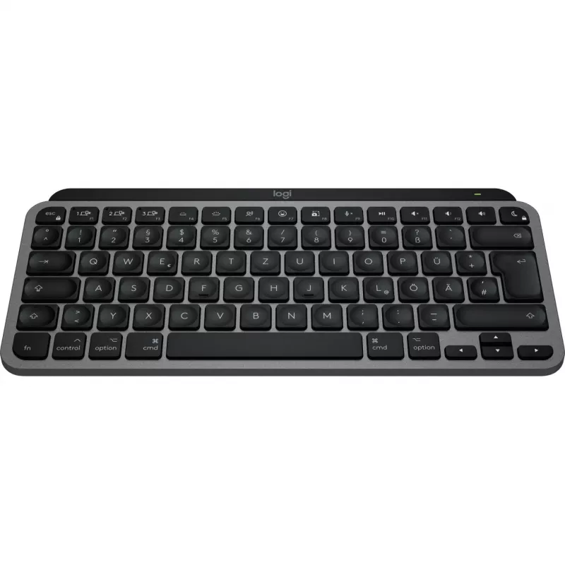 Toetsenbord Logitech MX Keys Mini voor Mac QWERTZ Duits zwart grijs
