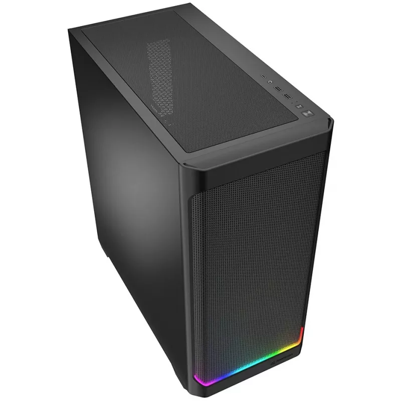 Sharkoon AK4 RGB STRIP midi tower zwart