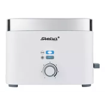 Toaster Steba TO 10 BIANCO 2 sneetjes 930 W zilver wit
