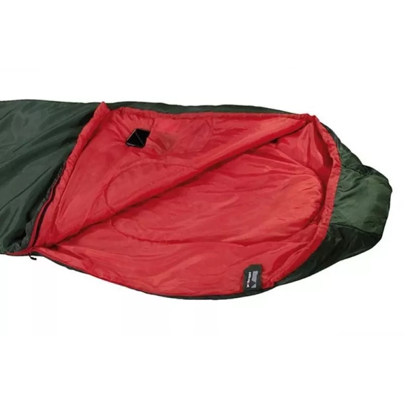 High Peak Lite Pak 1200 mumienslaapzak polyester groen, rood 23263