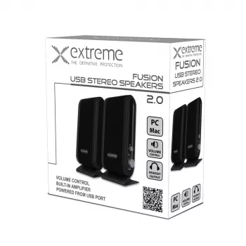 Extreme XP102 luidspreker 2.0 kanalen 4 W zwart