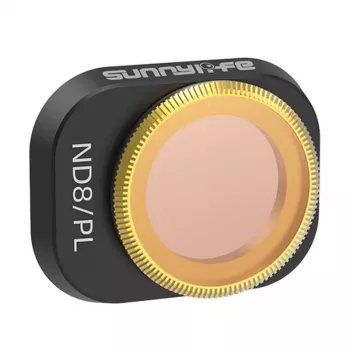 Filterset Sunnylife voor DJI Mini 4 Pro – neutraledichtheids- en polarisatiefilters 4 lenzen (ND8, ND16, ND32, ND64)