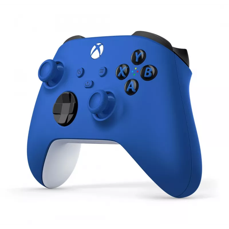 Microsoft Xbox draadloze controller blauw, wit Bluetooth/USB gamepad analoog/digitaal Android, pc, Xbox One, Xbox One S, Xbox One X, Xbox Series S, Xbox Series X, iOS