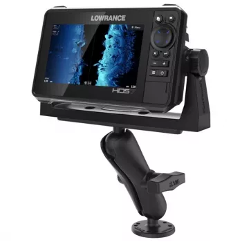 RAM Mounts marine-elektronicahouder RAM-111U, aluminium, zwart