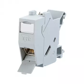 METZ CONNECT BTR IT CONNECT E-DAT Module REG 8(8) IP20 - modulaire ingang - lichtgrijs, RAL 7035 - 1 aansluiting (1309426003-E)